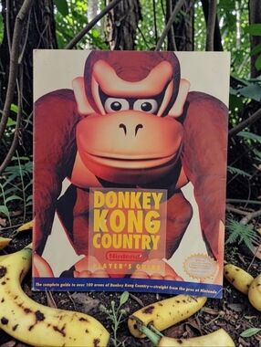 1994Donkey Kong Country Super Nintendo Player's Strategy Guide Book SNES Vintage